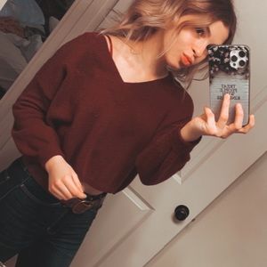 Hollister Crop Sweater